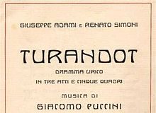 turandot puccini