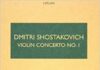 shostakovich violin concerto số 1 no. 1