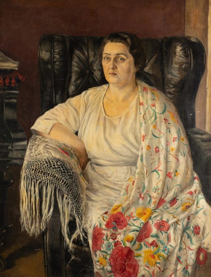 Chân dung Andreevna Obukhova của họa sĩ Nikolai Alexandrovich